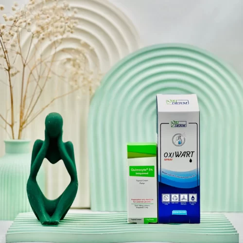 پک اسپری اکسی وارت + کرم کیموسایت (درمان زگیل تناسلی)