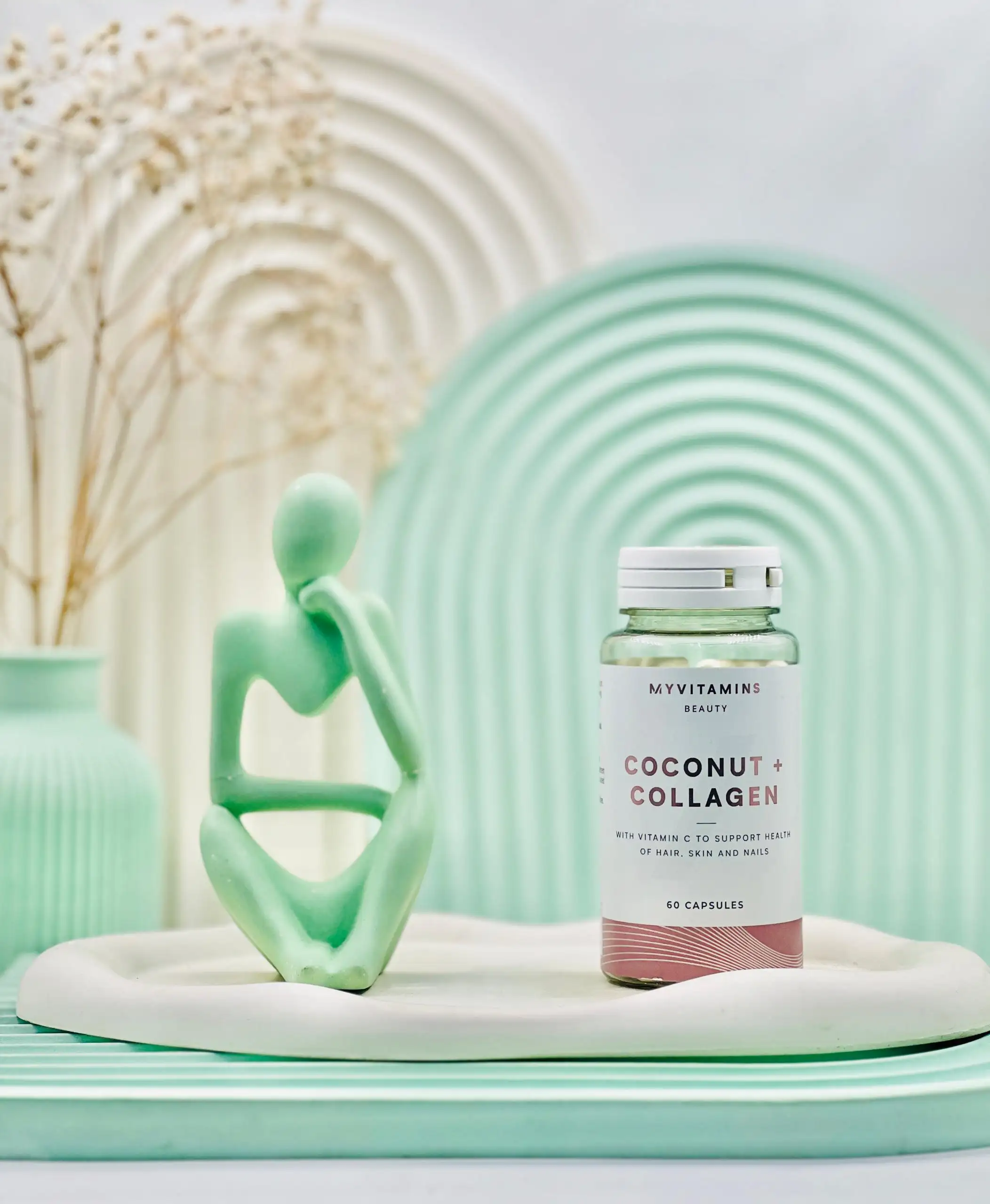 my vitamin coconut collagen daroosazam.com 2 کپسول کلاژن پلاس کوکونات مای ویتامینز 60 عددی