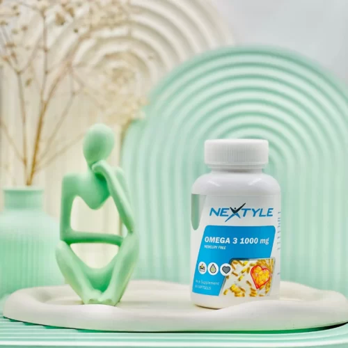 سافت ژل امگا۳ 1000 میلی گرم نکستایل 60 عددی