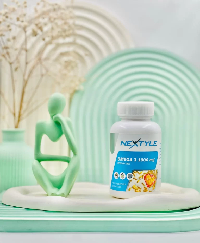 سافت ژل امگا۳ 1000 میلی گرم نکستایل 60 عددی