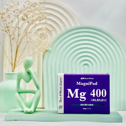 ساشه مگنی پاد 400 میلی گرم نوتری پاد با طعم پرتقال 30 عددی