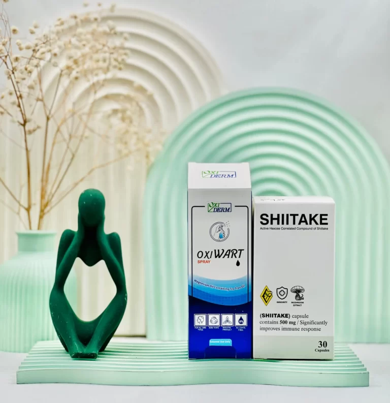 اسپری اکسی وارت و کپسول شیتاکه