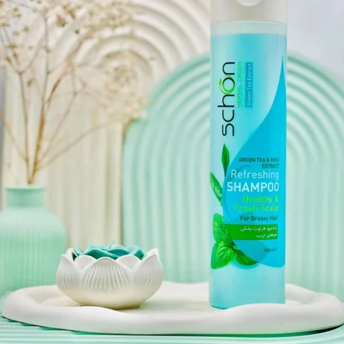 شامپو ریفرشینگ با عصاره چای سبز و نعنا شون
