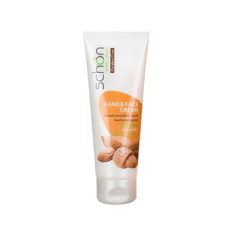 کرم دست و صورت روغن بادام شون مناسب پوست های نرمال تا خشک 