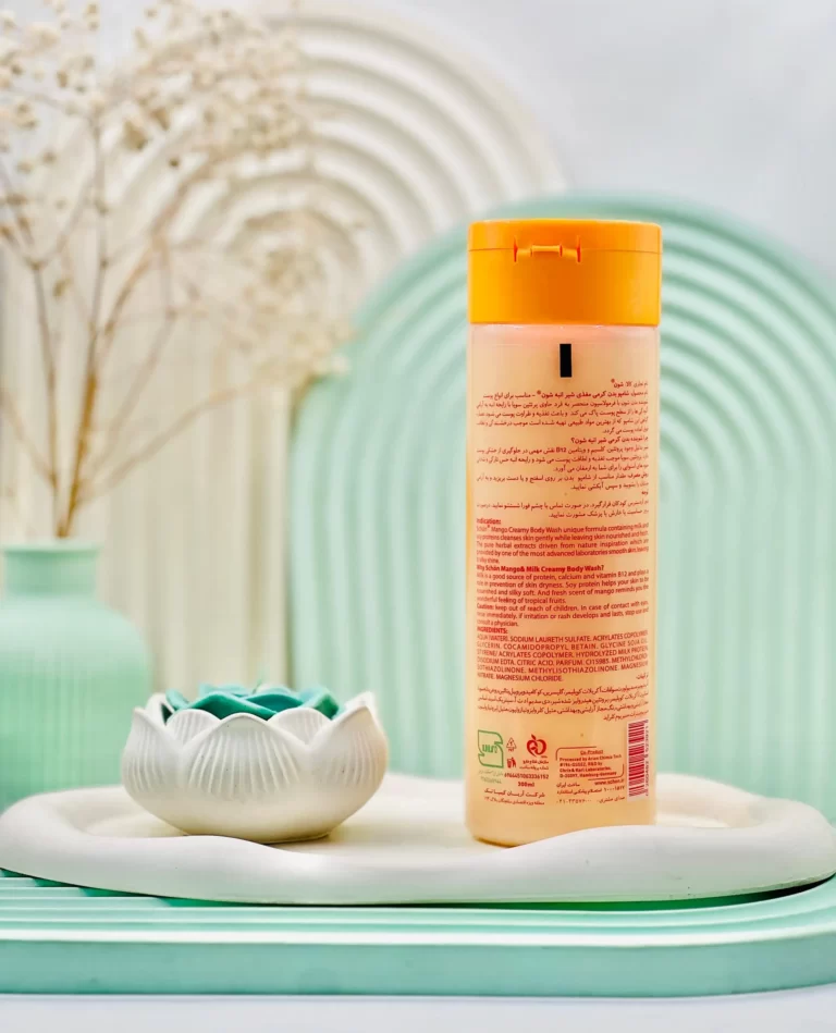 شامپو بدن کرمی شیر انبه شون 300 میلی لیتر