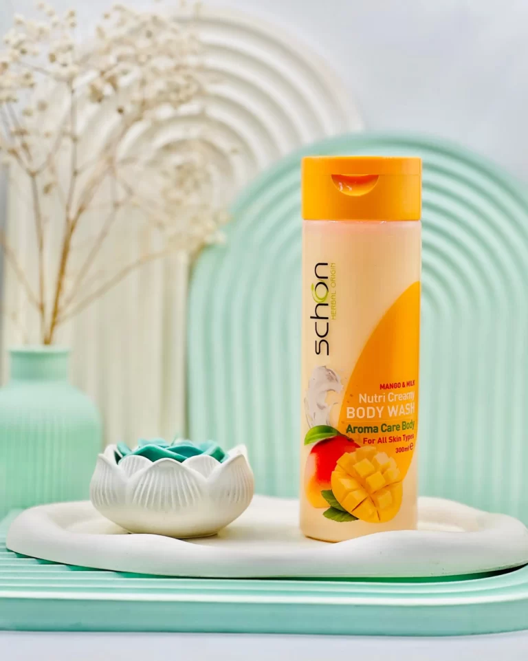 شامپو بدن کرمی شیر انبه شون 300 میلی لیتر