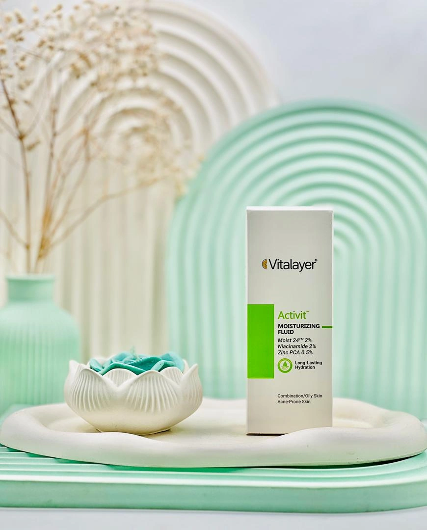 vitalayer activit moisturizing fluid daroosazam.com 3 فلوئید مرطوب کننده صورت اکتی ویت ویتالیر