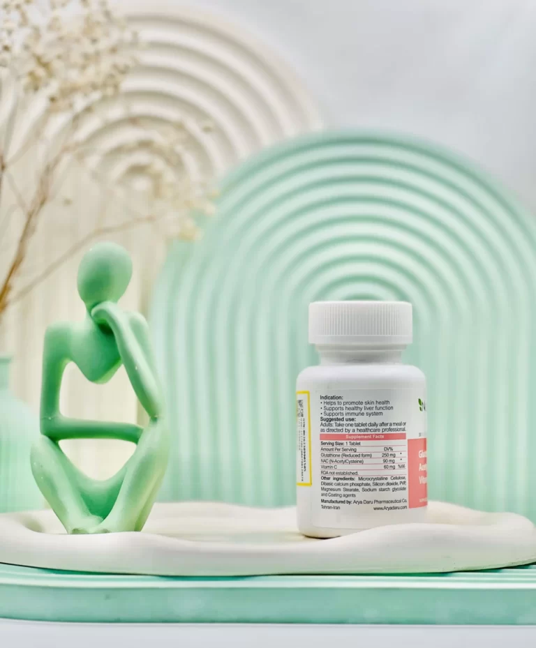 قرص گلوتاتیون، استیل سیستئین و ویتامین C نوتری فکت 30 عددی