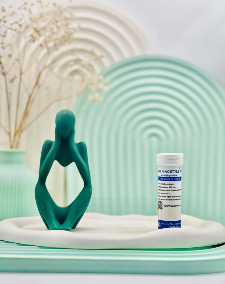 قرص جوشان استیل سیستئین 600 میلی گرم اوه سینا 10 عددی