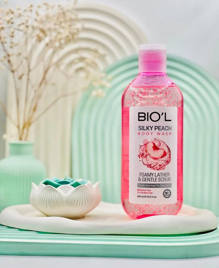 شامپو بدن ژلی سیلکی پیچ بیول 400 میلی لیتر