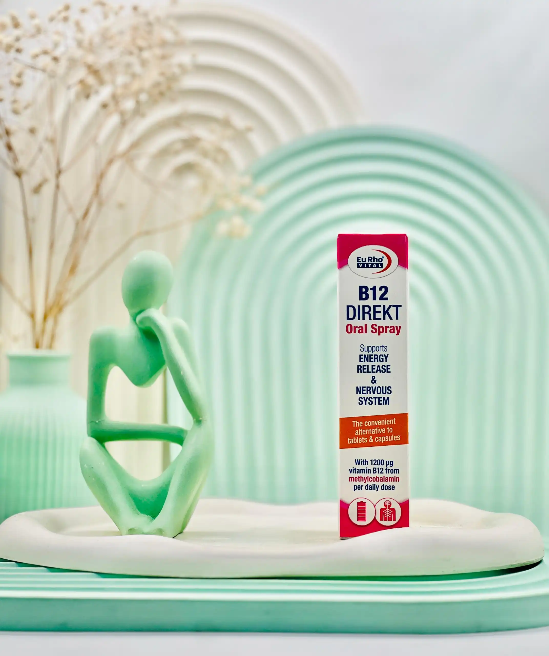 eurhovital b12 direkt oral spray daroosazam.com اسپری دهانی B12 دایرکت یوروویتال 25 میلی لیتر