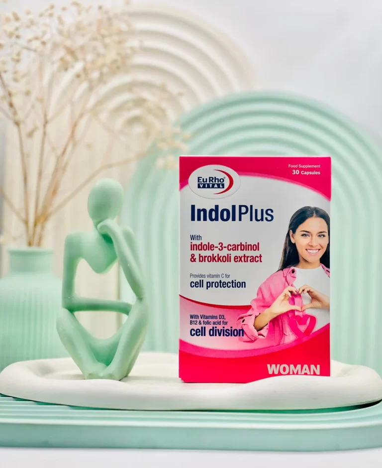 کپسول ایندول پلاس یوروویتال ۳۰ عددی