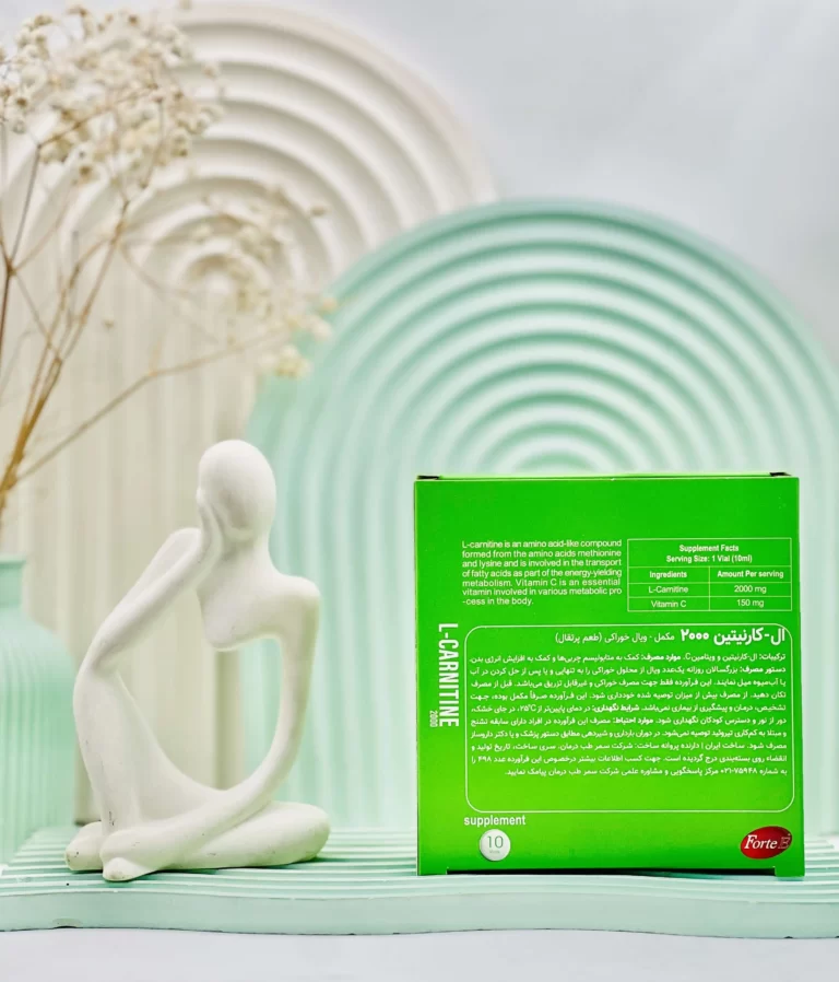 ویال ال کارنیتین 2000 میلی گرم فورت ای 10 عددی