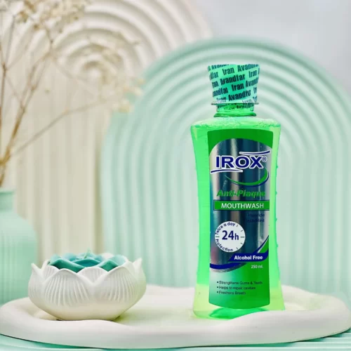 دهان شویه آنتی پلاک ایروکس 250 میلی لیتر