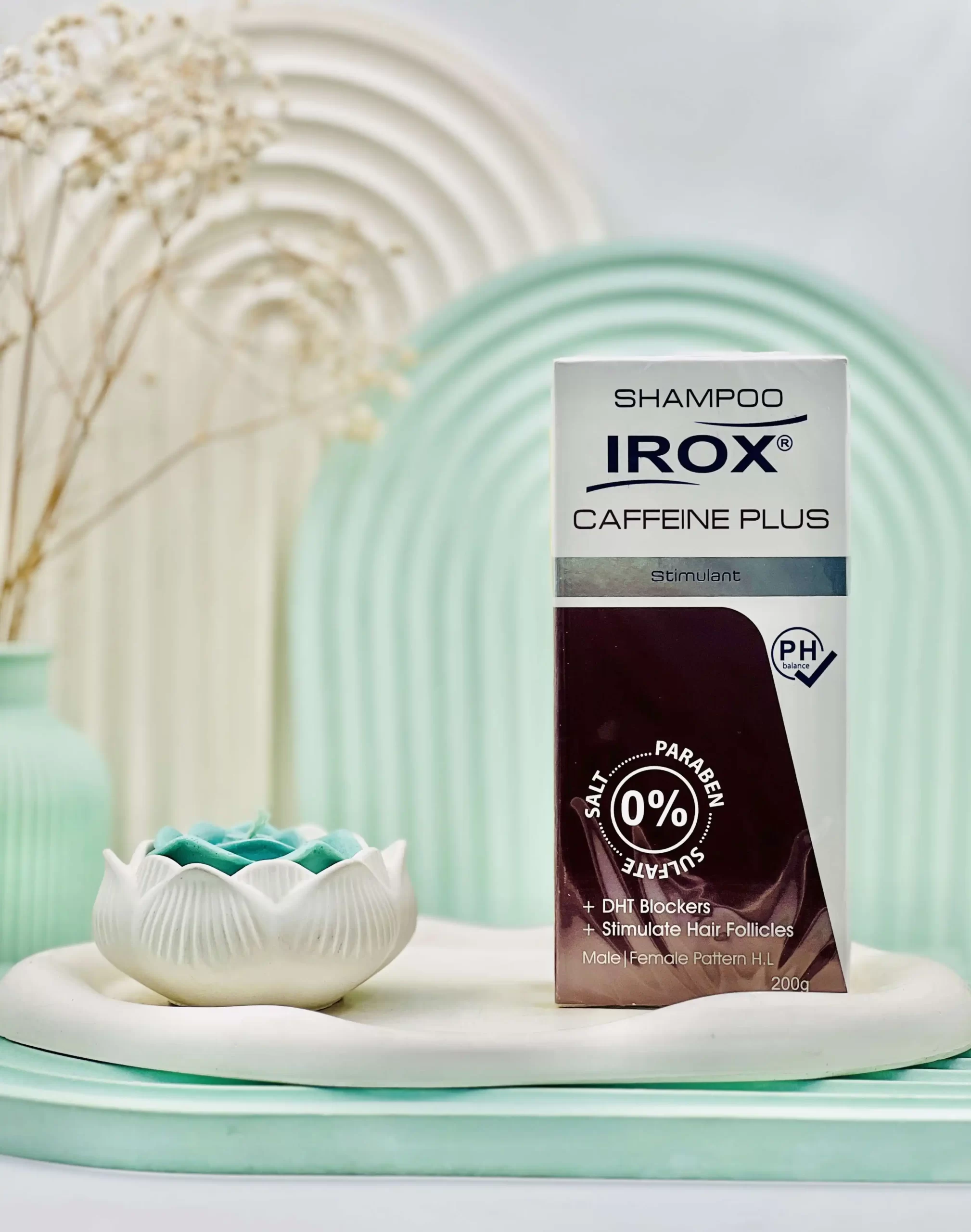 irox caffein plus shampoo daroosazam.com 2 شامپو کافئین پلاس ایروکس 200 گرم