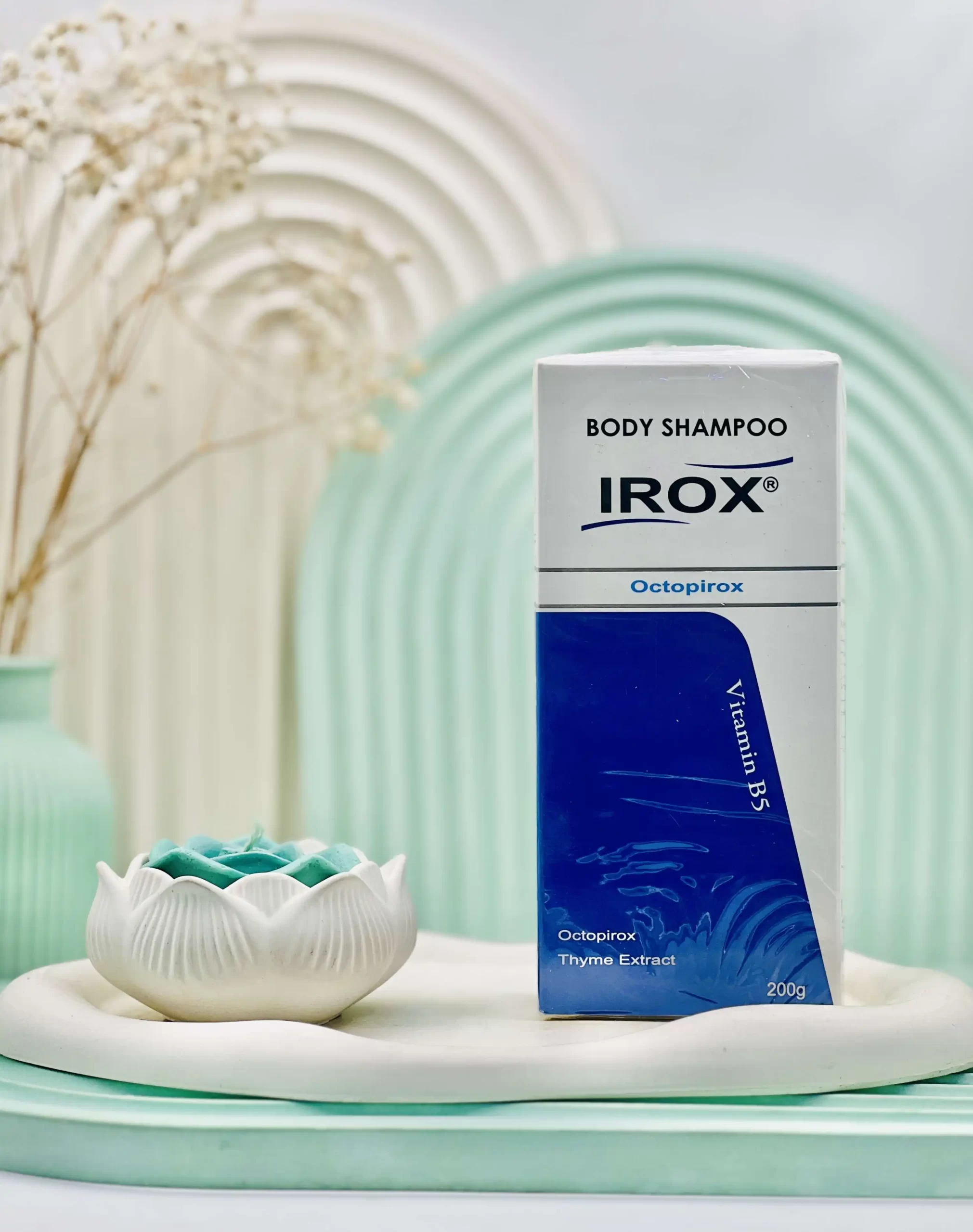 irox octopirox daroosazam.com 1 شامپو بدن ضد قارچ اکتوپیروکس ایروکس 200 گرم