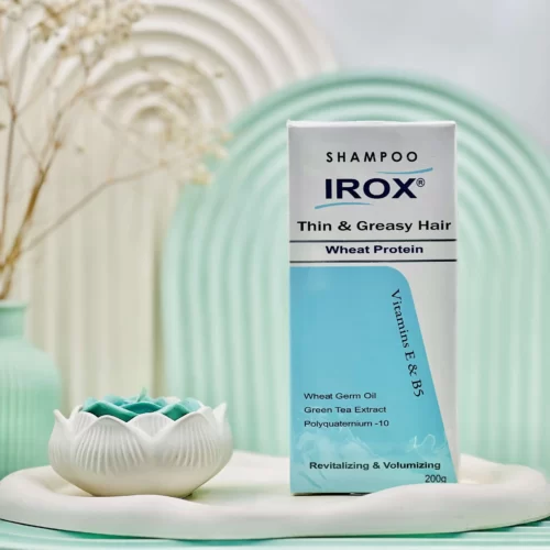 شامپو پروتئین جوانه گندم ایروکس مناسب مو چرب 200 گرم
