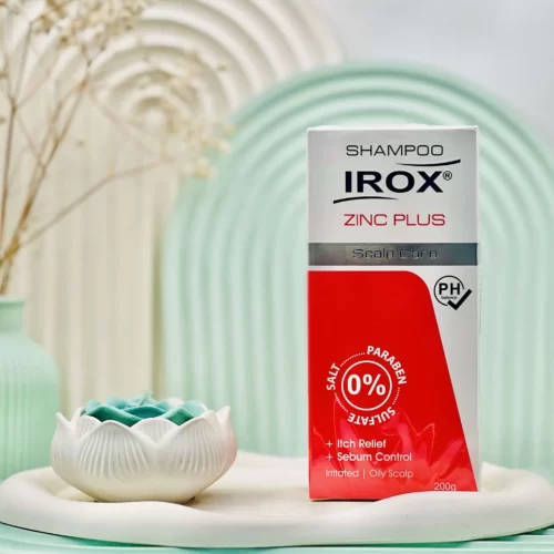 شامپو زینک پلاس ایروکس 200 گرم