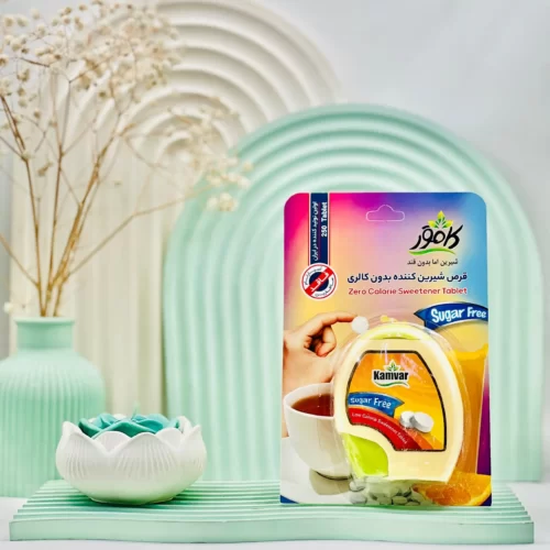 قرص شیرین کننده بدون کالری کامور