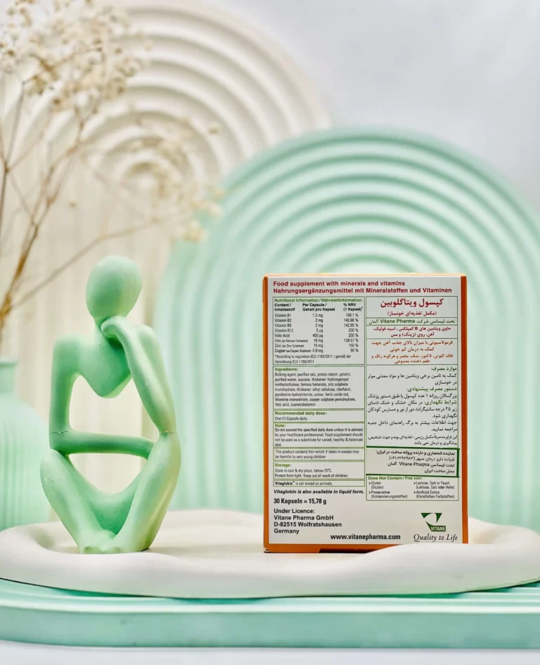 کپسول ویتاگلوبین ویتان 30 عددی