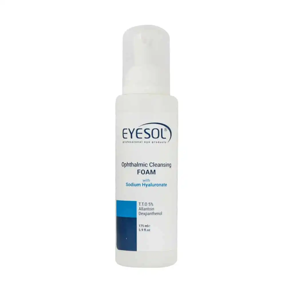 Eyesol-Ophthalmic-Cleansing-Foam daroosazam.com 1 فوم شستشو پلک و مژه آیسول