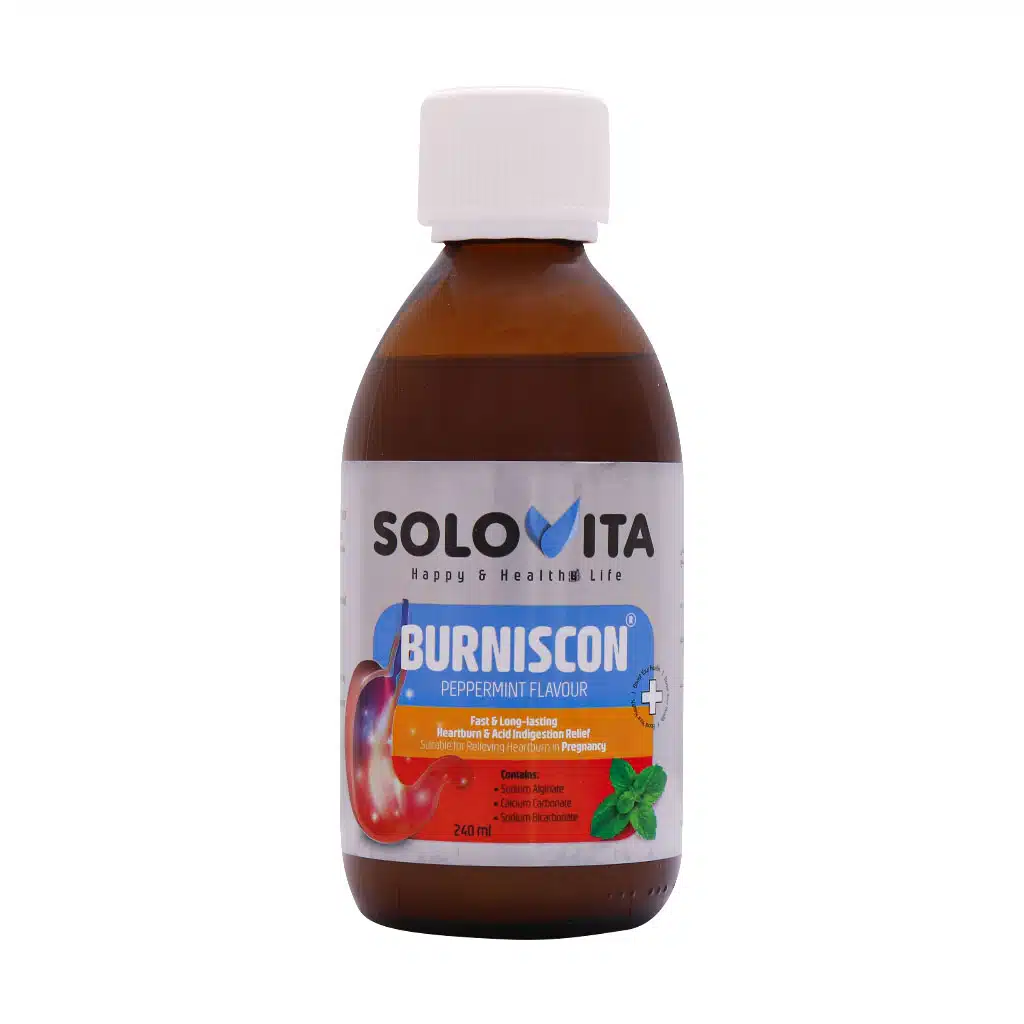 Solovita-Burniscon-Syrup-240-Ml-daroosazam.com 1 سوسپانسیون برنیسکون سولوویتا با طعم نعناع 240 میلی لیتر