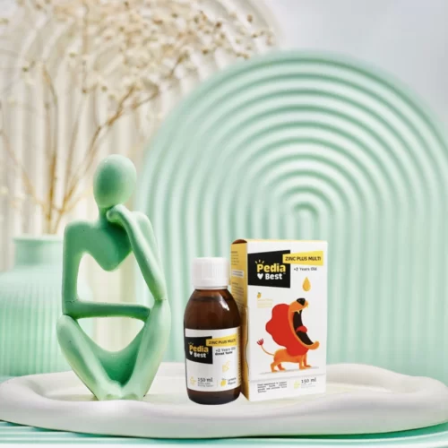 شربت زینک پلاس مولتی پدیابست 150 میلی لیتر