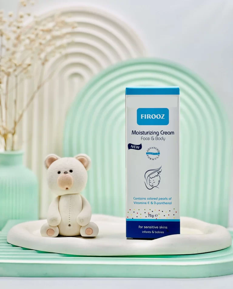 کرم مرطوب کننده صورت و بدن فیروز 75 گرم