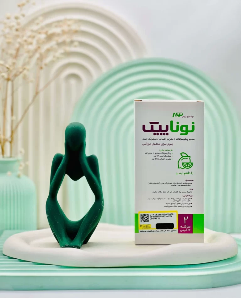 ساشه نوناپیک نونا دارو پارس با طعم لیمو ۲عددی