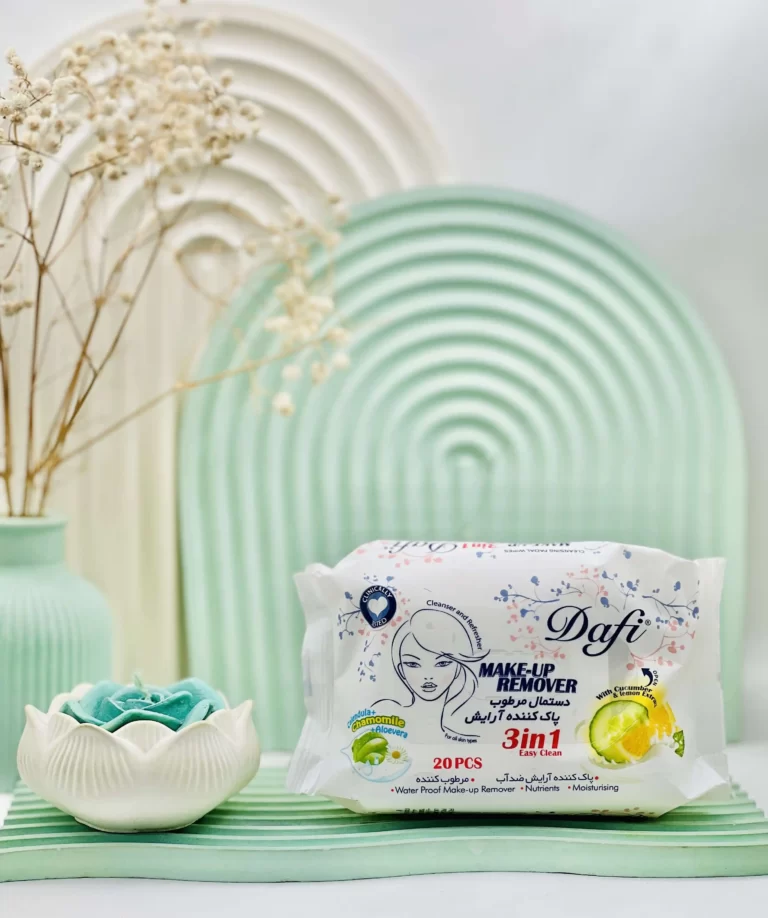 دستمال مرطوب پاک کننده آرایش 3 در 1 دافی