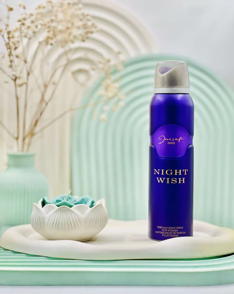 اسپری خوشبو کننده بدن زنانه ژک ساف مدل Night Wish حجم 150 میلی لیتر