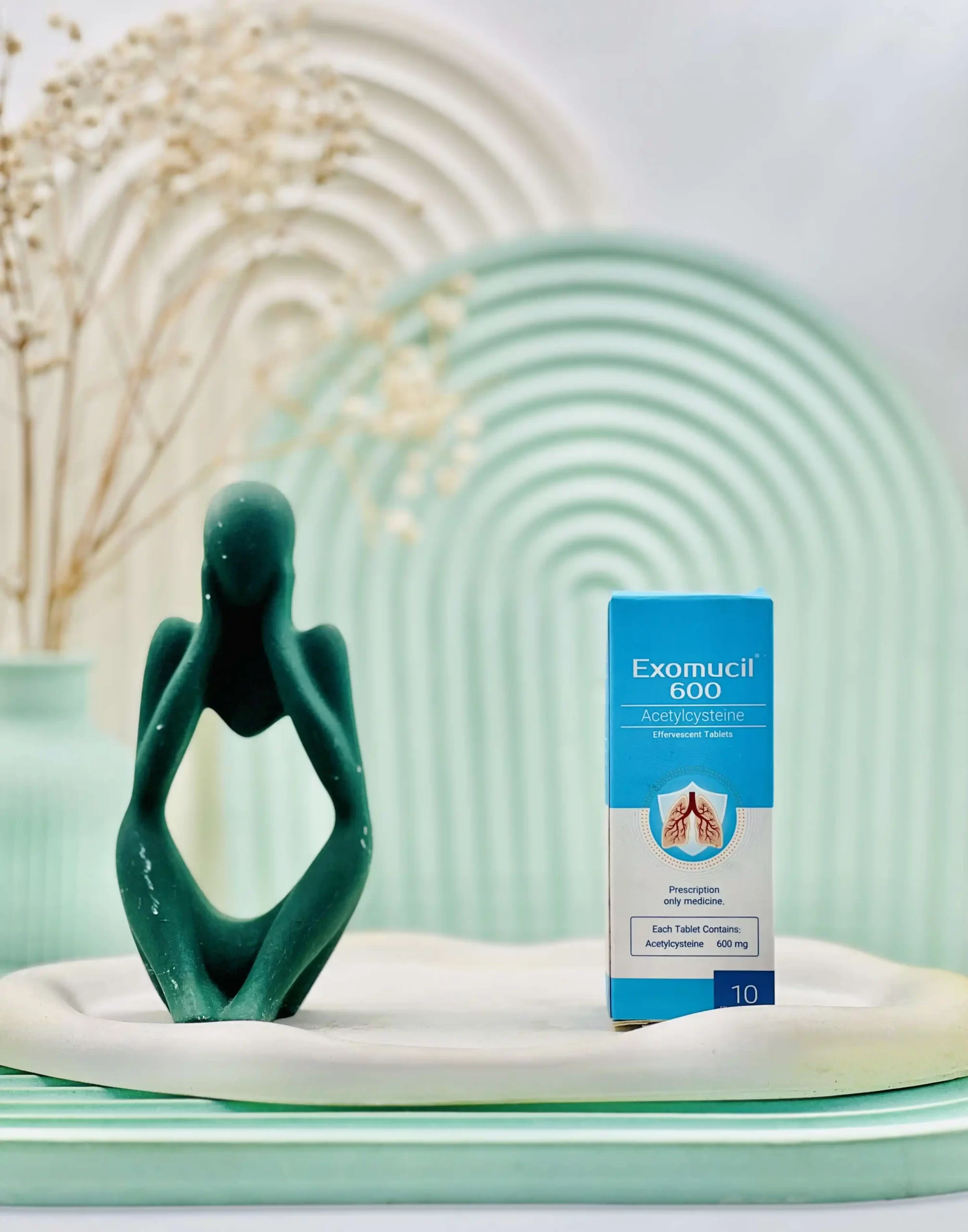 exomucil 600 daroosazam.com قرص جوشان اگزوموسیل 600 میلی گرم 10 عددی