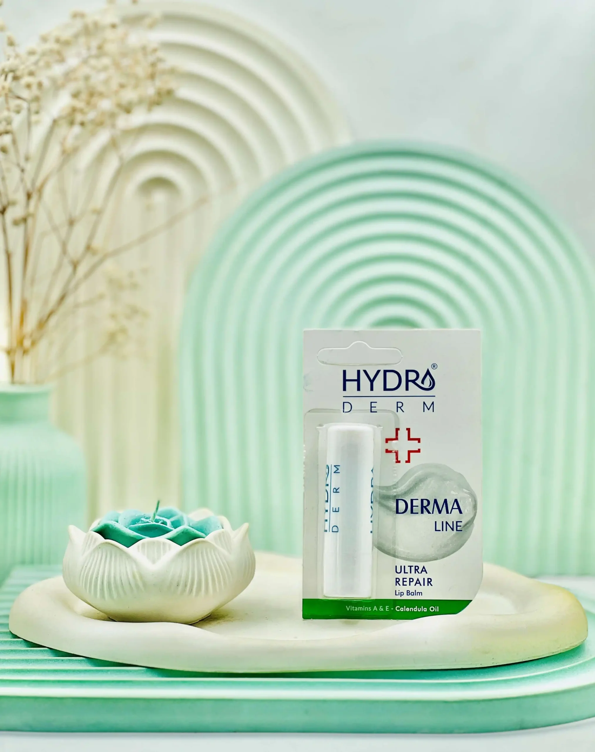 hydroderm derma line lip balm daroosazam.com بالم لب ترمیم کننده درما هیدرودرم