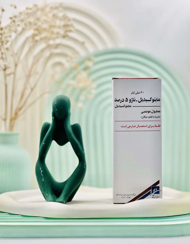 ماینوکسیدیل ۵ درصد ناژو 60 میلی لیتر