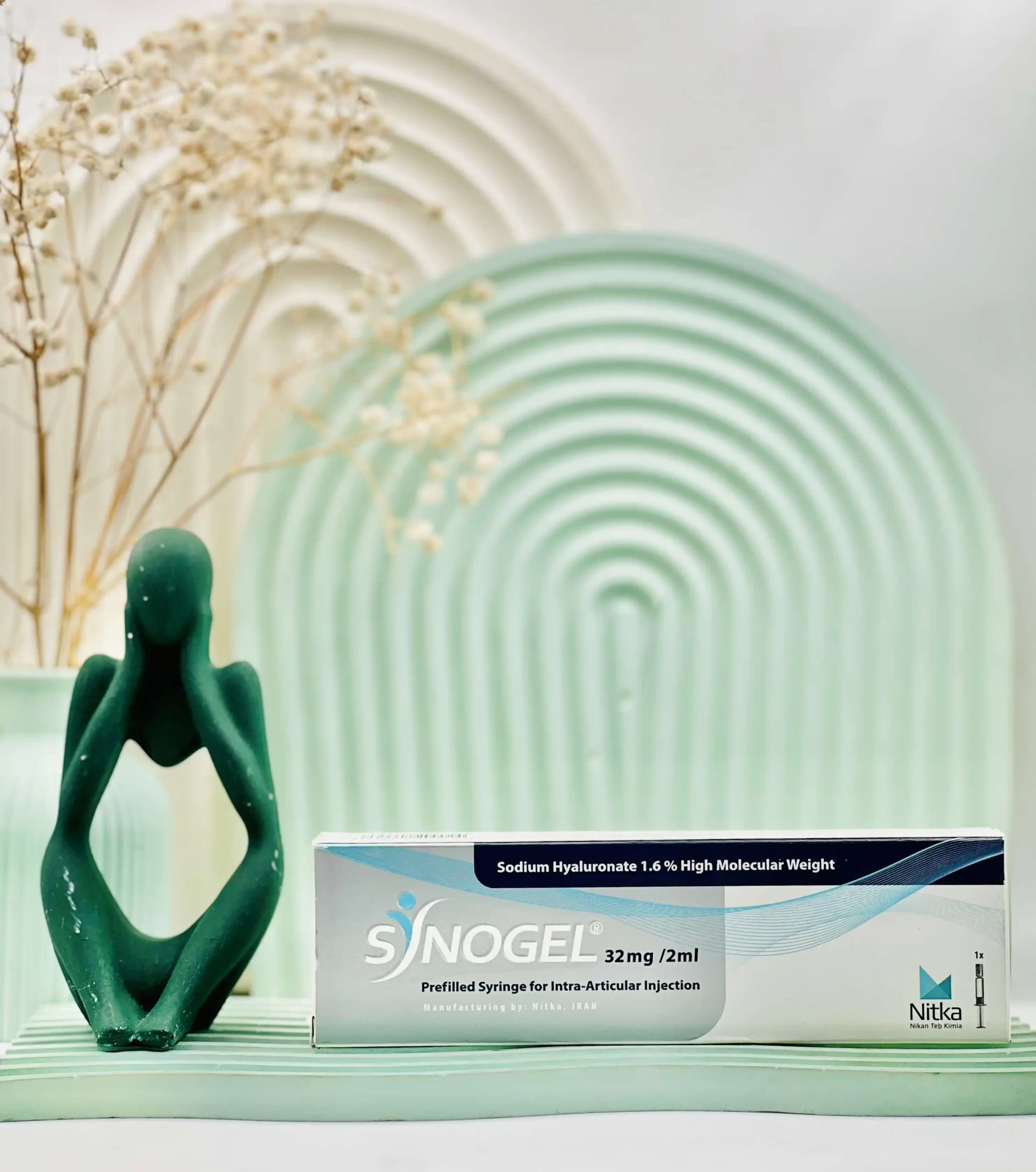 nitka sinogel 32mgr 2ml daroosazam.com سرنگ آماده تزریق ساینوژل 32 میلی گرم 2 میلی لیتر