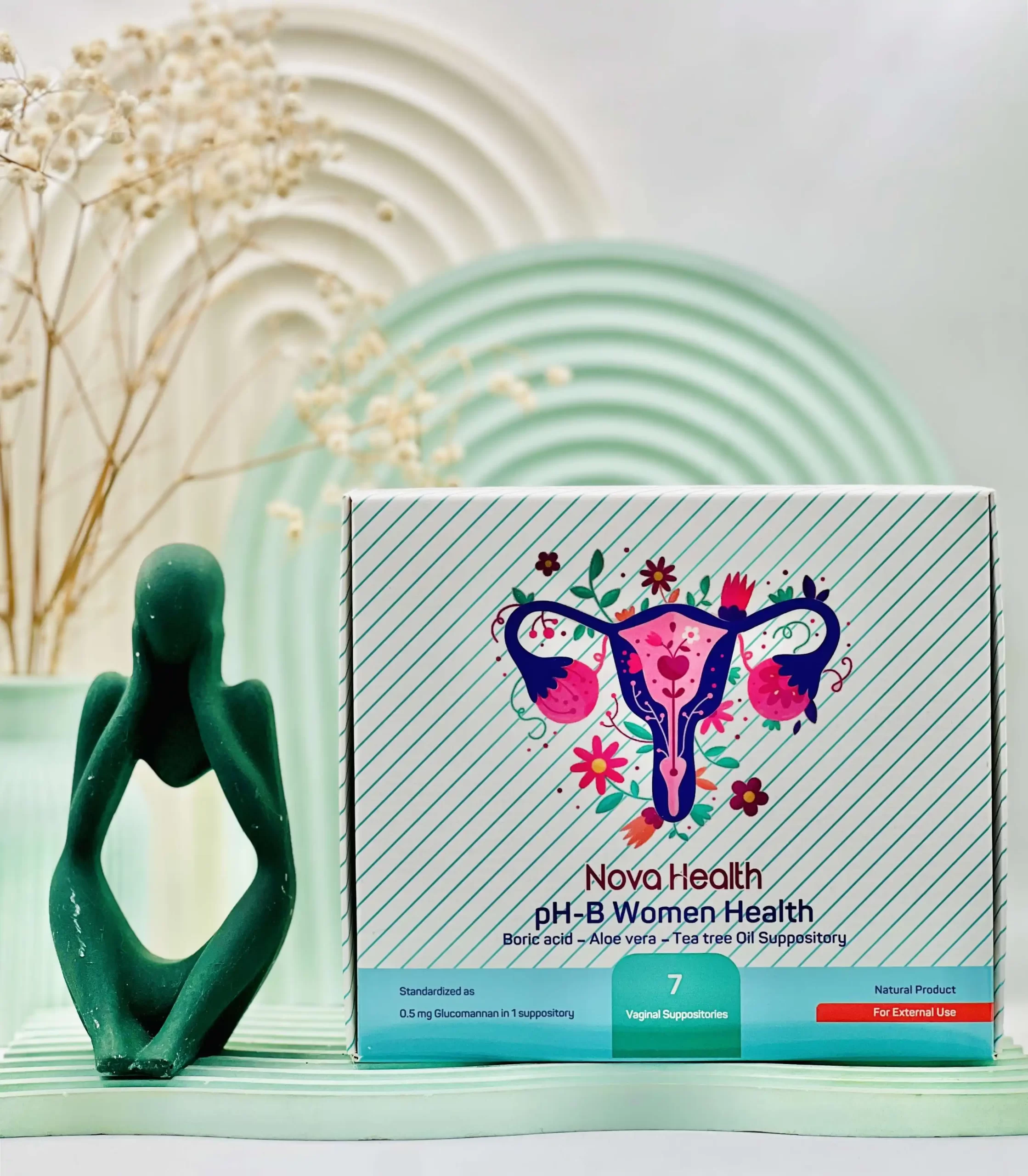 novahealth ph b women health daroosazam.com 2 شیاف واژینال پی اچ-بی وومن هلث 7 عددی