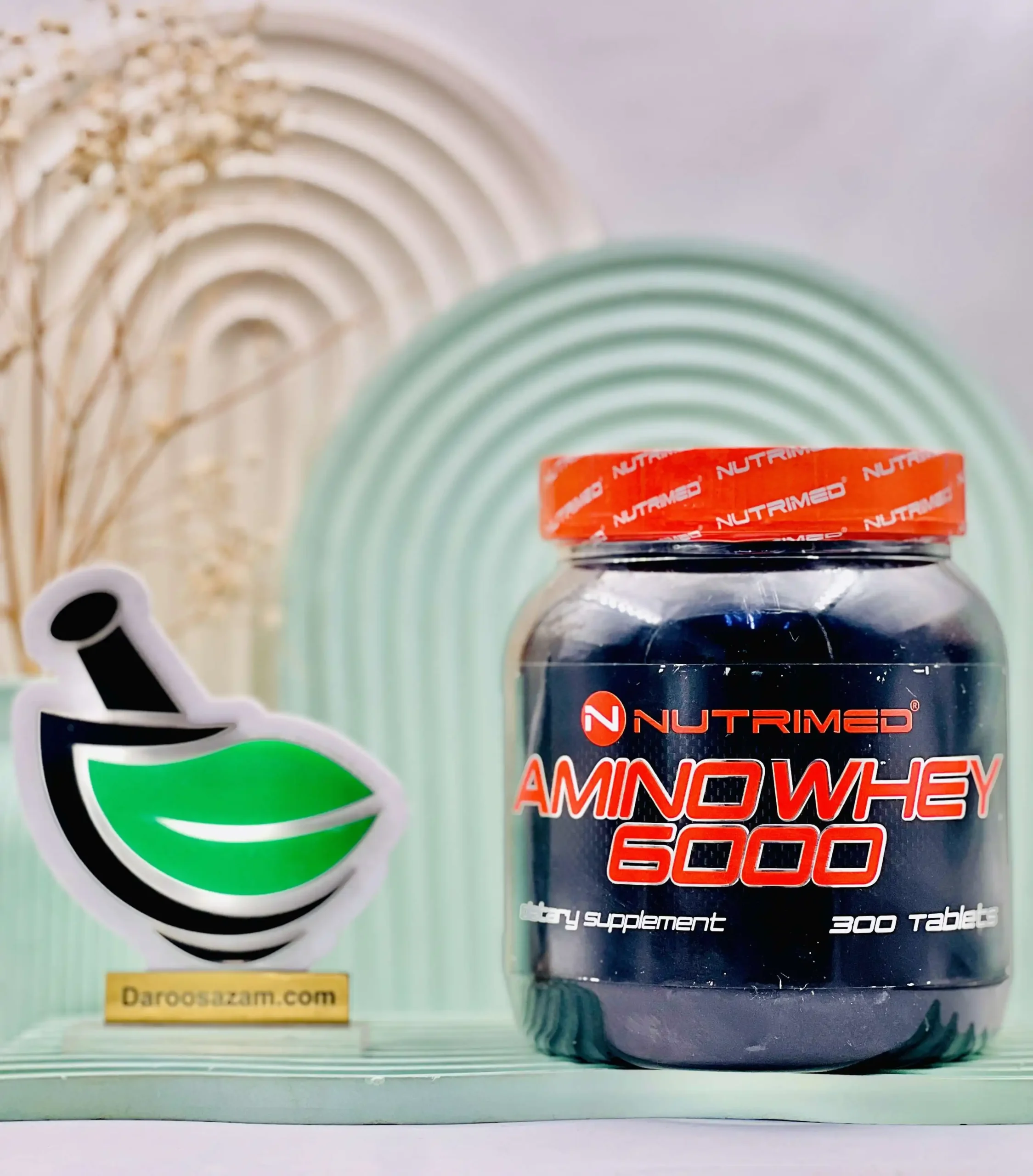 nutrimed amino whey 6000 daroosazam.com قرص آمینو وی 6000 نوتریمد 300 عددی
