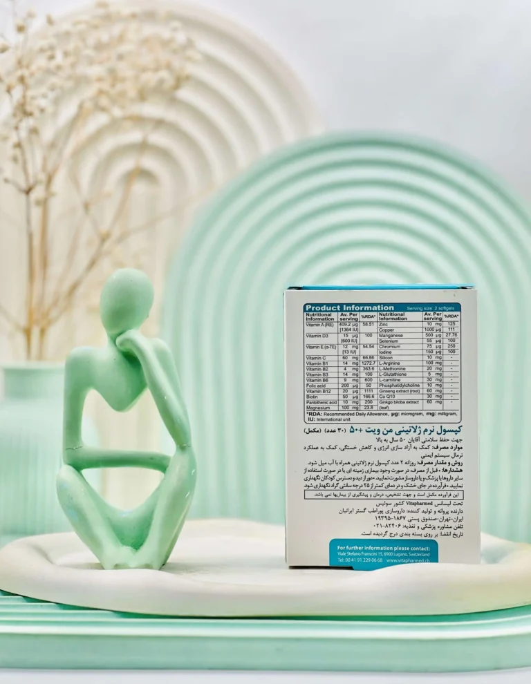 کپسول من ویت +50 سال ویواتیون 30 عددی