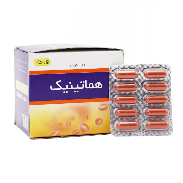 کپسول هماتینیک امین 100 عددی