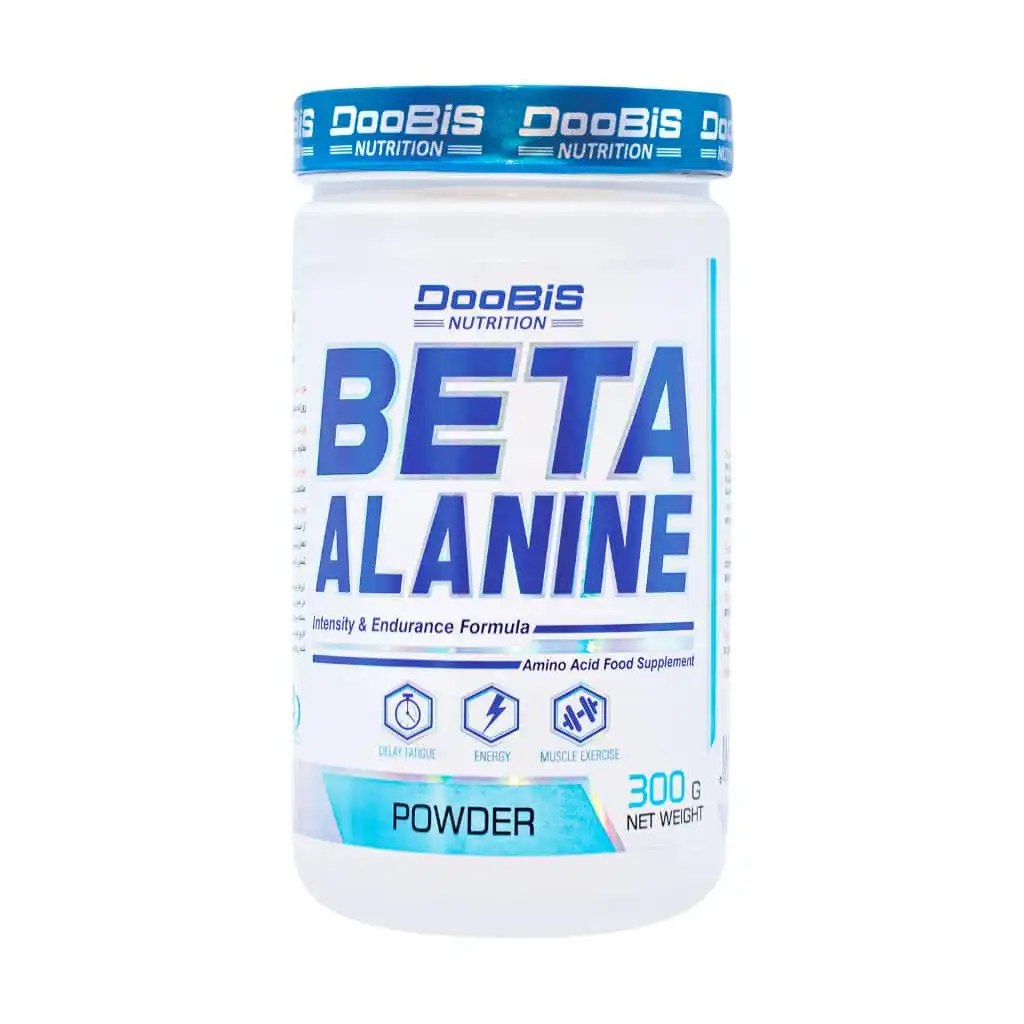 Doobis-Nutrition-Beta-Alanine-powder-۳۰۰g daroosazam.com 1 بتا آلانین دوبیس 300 گرم