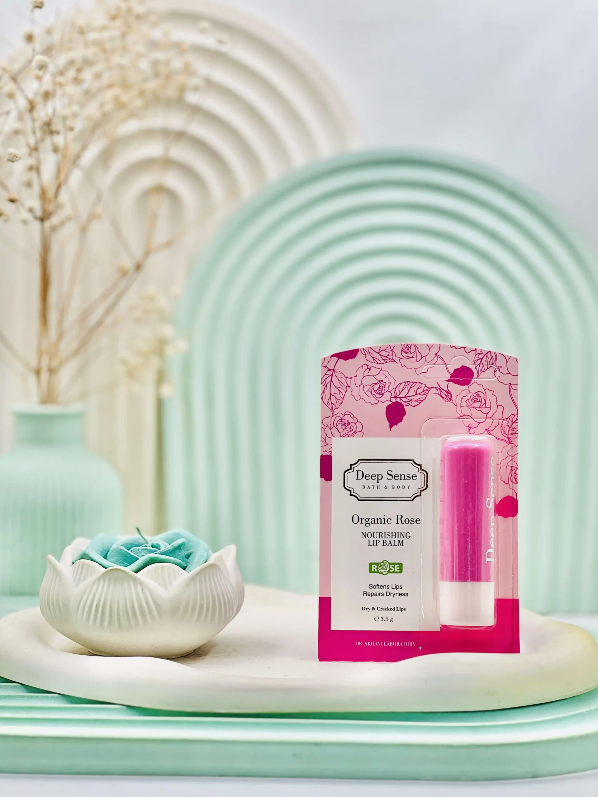 deepsense ose lipbalm daroosazam.com نرم کننده لب رز دیپ سنس