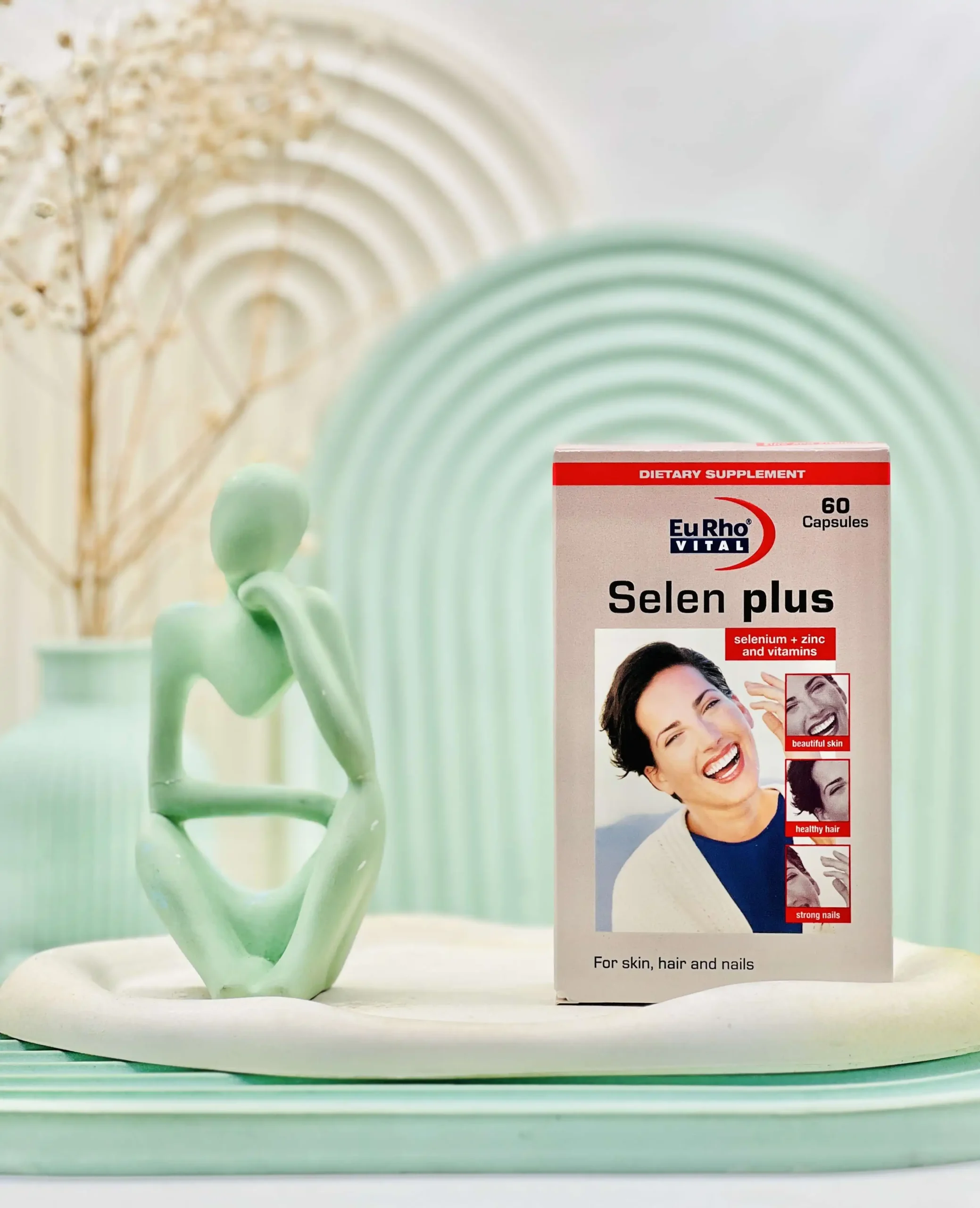 eurhovital selenplus daroosazam.com 1 کپسول سلن پلاس یورویتال 60 عددی