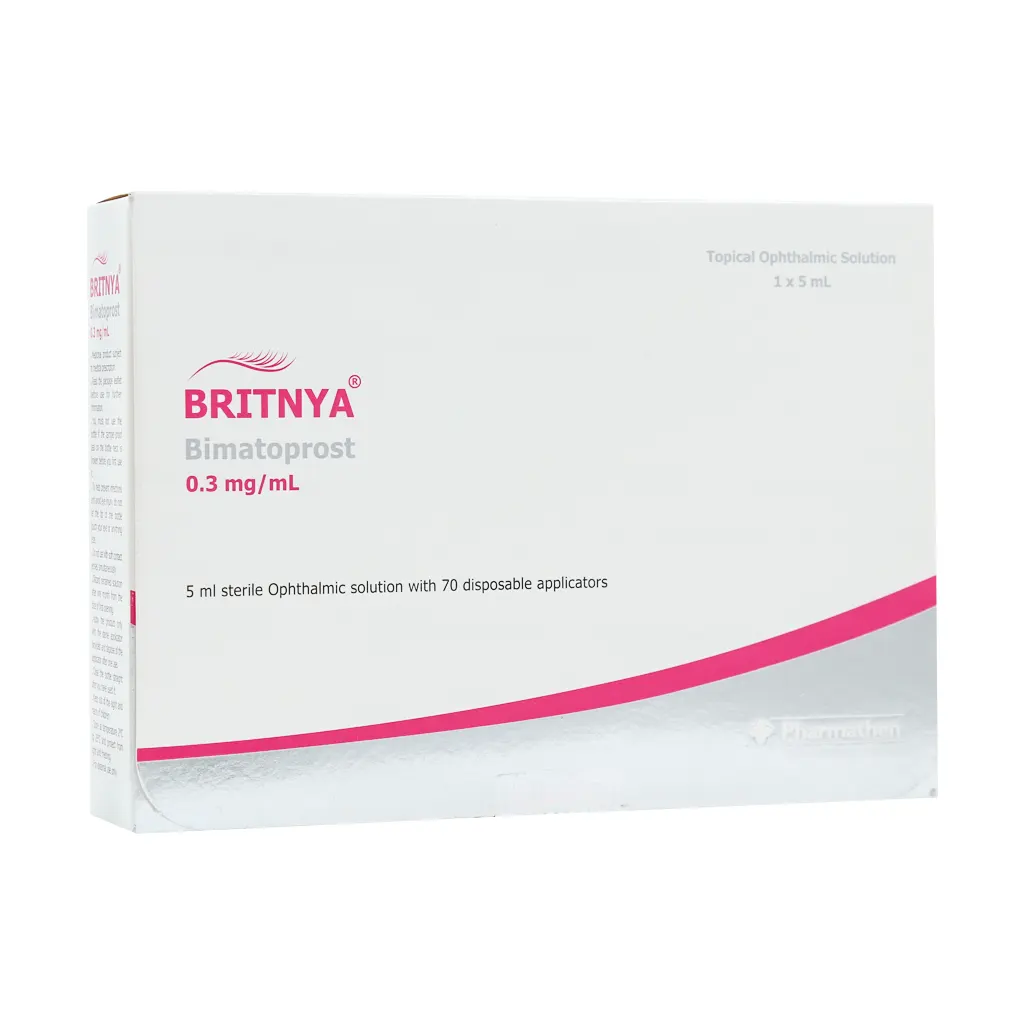Tecaje-Britnya-Eye-Biomatoprost daroosazam.com 1 محلول بیماتوپروست 0.03 درصد بریتنیا