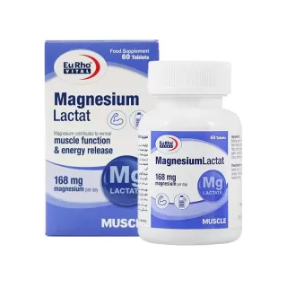eurhovital magnesium lactat daroosazam.com 1 قرص منیزیم لاکتات یوروویتال 60 عددی